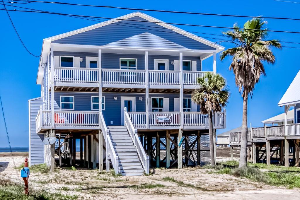 beach home on Pilings